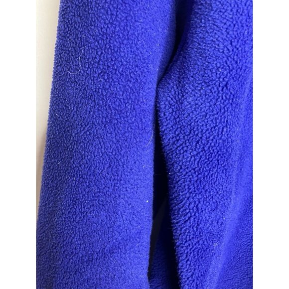 VINTAGE Patagonia Fleece Blue Made in USA Men's Large Distressed READ - Picture 15 of 16